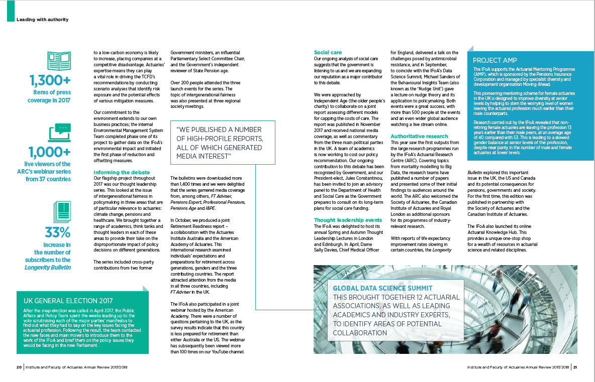 IFoA Content Spread 2